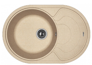 Мойка FLORENTINA Родос 760*510*217  песочный (стоп-лист)