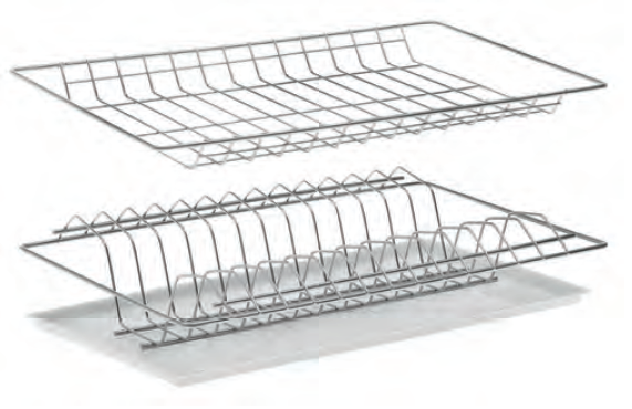 Сушка, 600 оцинкованная 2 уровня, 1 поддон