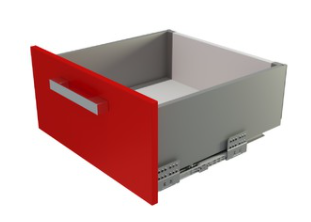 BRD SB20GR.1/400 Комплект СТАРТ 167мм soft-closing (плавное закрывание), серый (снято)