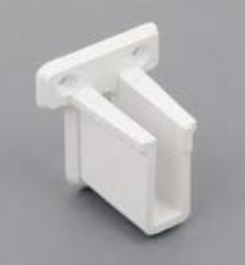 карман для сетчатых полок белый