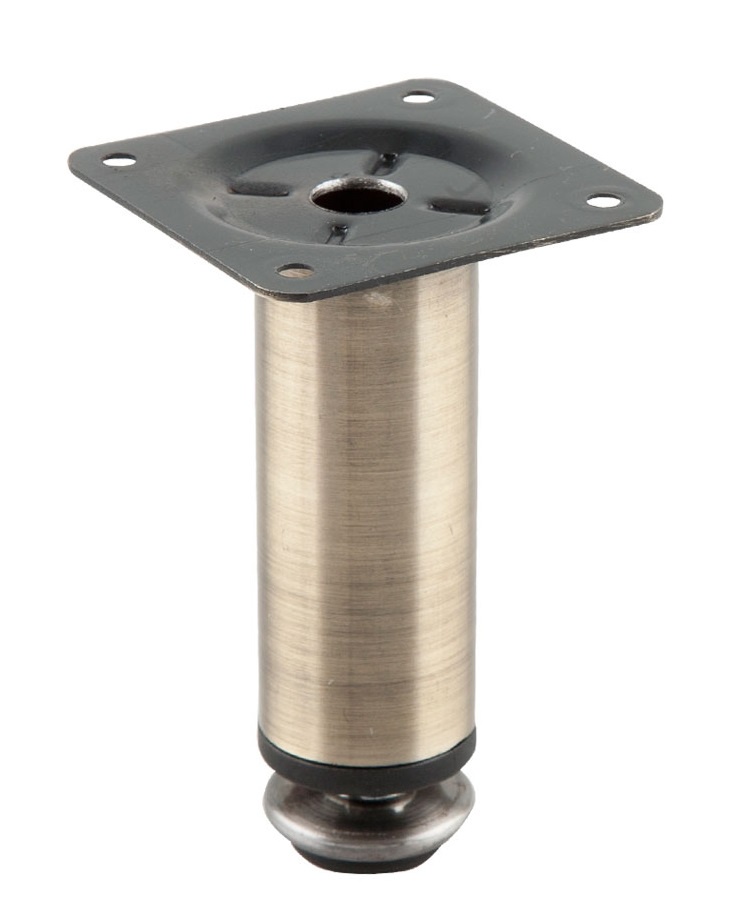 Опоры мебельная регулируемые  h 100 d 30 бронза