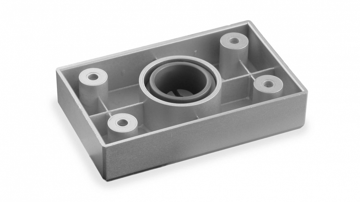 Н-019 (№1) Опоры регулируемые Валмакс квадратная h 20 черный (TS)