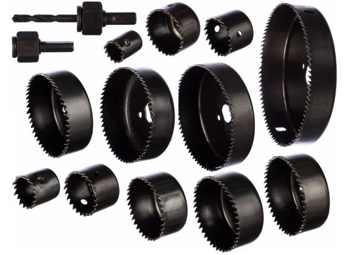 Коронки по дереву ПРАКТИКА 20-127мм (набор 12 предметов) (стоп-лист)