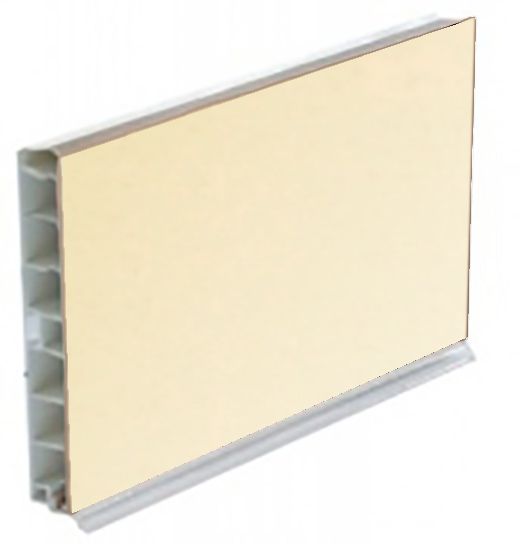 Цоколь 4 м Rehau Н100 Ваниль (2261L)/PVC1506  ORIGIN SALE