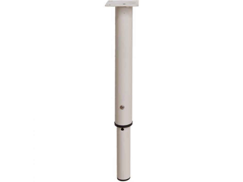 Опора для столов телескопическая h 400-580 белый (заказ)