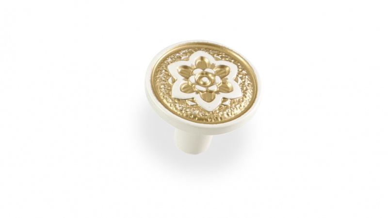 ВЛ FB-019  ручка-грибок золото/эмаль бруно T475 SALE