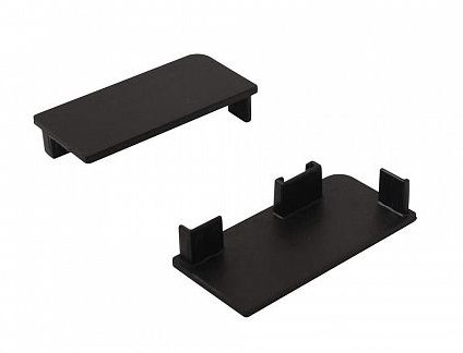 REHAU Л+П заглушка С черная сплошная пластик 98600 SALE