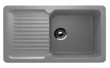 Мойка ULGRAN U-506-342 прямоугольная универсальная графитовый