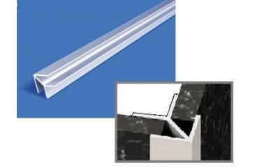 угловая ёлочка (универсальная)  4 матовый хром