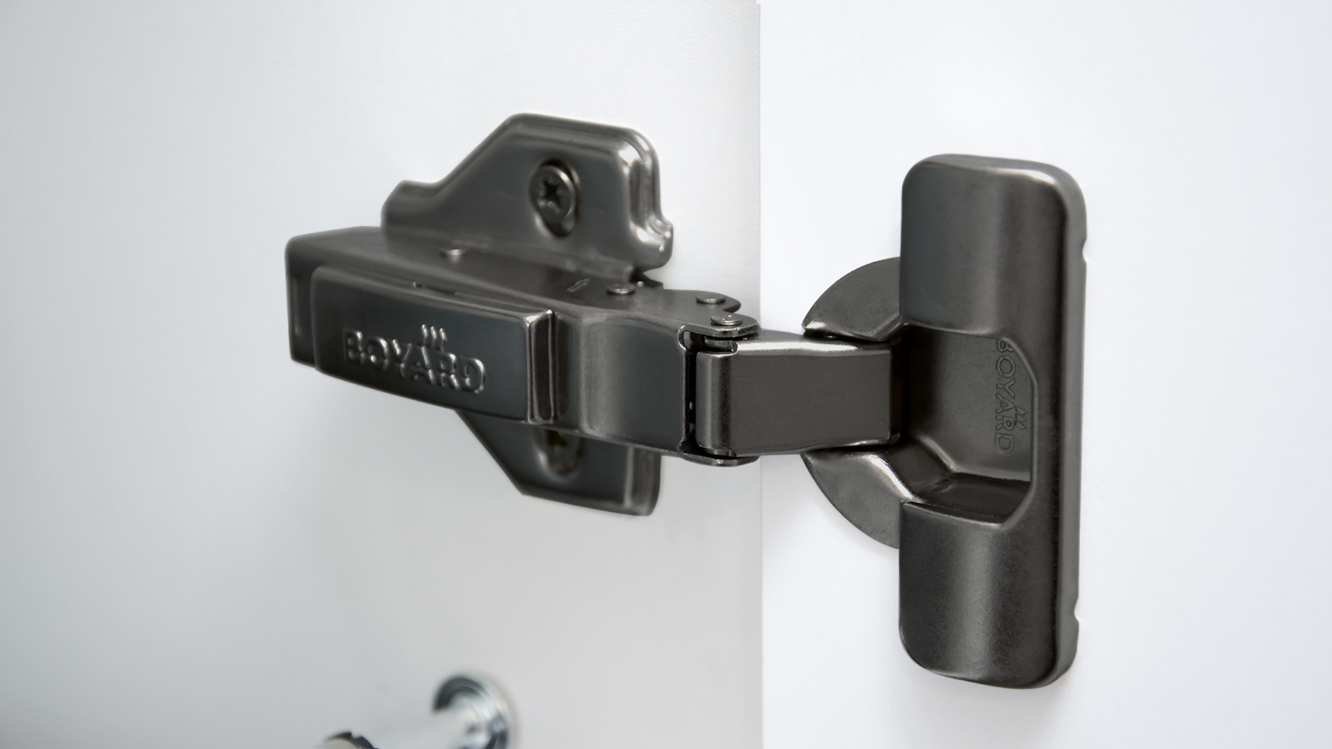 BRD H7BN/BOYARD Декоративная заглушка для корпуса петель NEO черный никель (заказ)