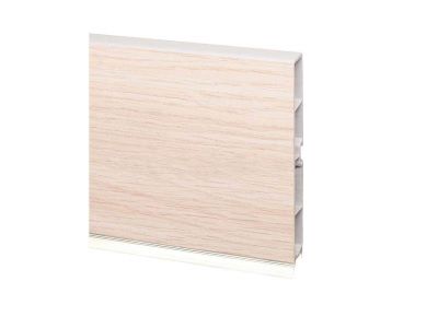 Цоколь 4 м Rehau Н150 Выбеленный дуб (1164L)/PVC1506 TREND (в стопе)