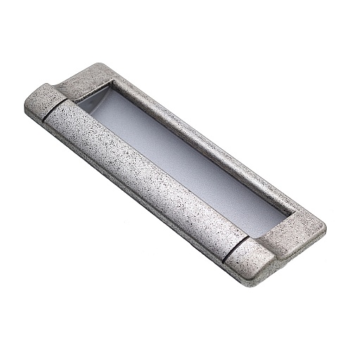 ВЛ FR-006 ручка "раковина" 128 мм сатин светлый/сатин светлый (TS) SALE