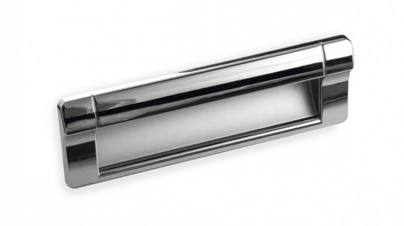 ВЛ FR-006 ручка "раковина" 128 мм сатин светлый/сатин светлый (TS) SALE