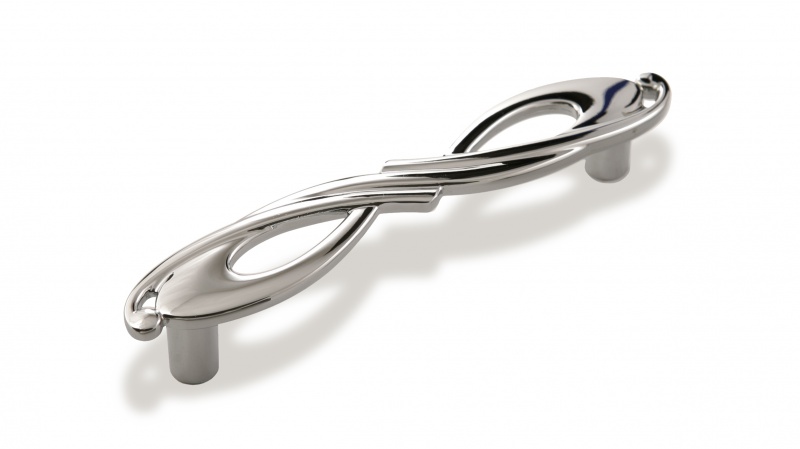 ВЛ FS-140 ручка скоба 128 мм хром глянцевый (TS) SALE