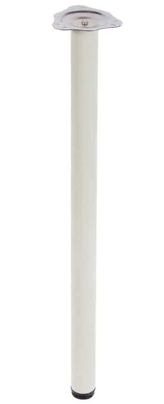 Опоры для столов и барных стоек  h 710 d 60 белая (на площадке)