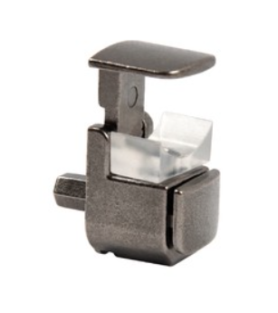 BRD P520BN.0 полкодержатель для стекла до 14мм с фиксацией Черный никель SALE