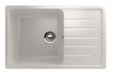 Мойка ULGRAN U-400-331 прямоугольная универсальная белый