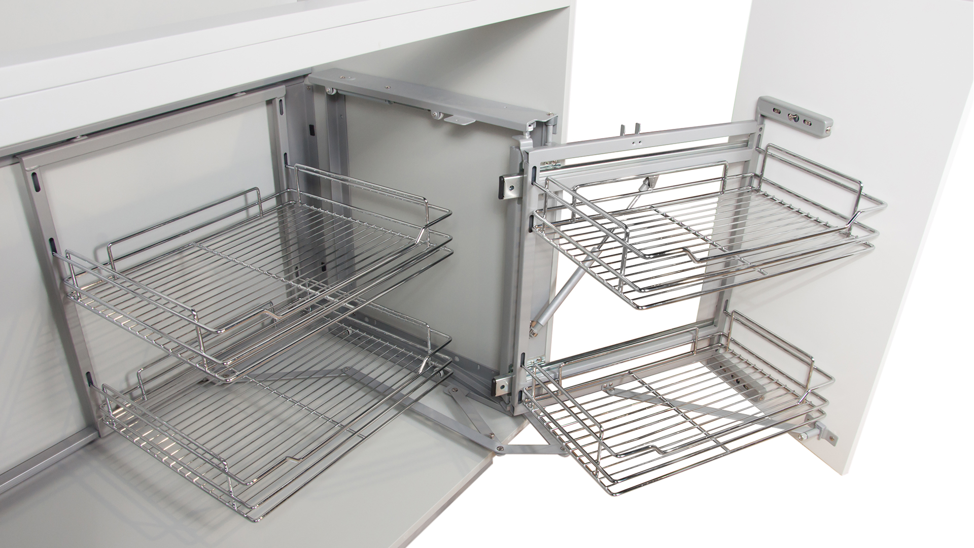 BRD Корзина выкатная для кухни UNIVERSE KRM04/900-1000 с доводчиком