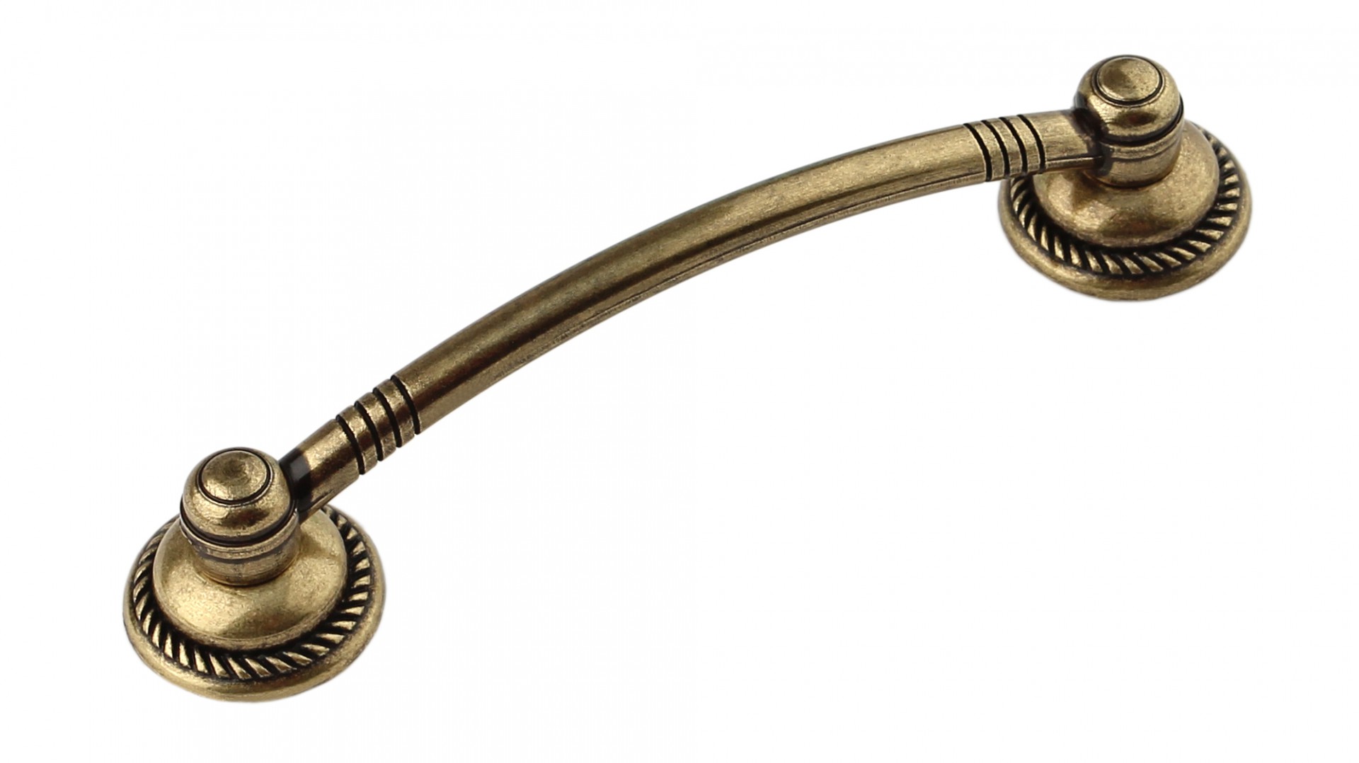 BRD RS096AB.4  ручка-скоба 96 мм старинная латунь (заказ)