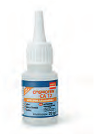 Клей COSMOFEN CA-12 цианакрилат, 20 гр. (с дозатором)