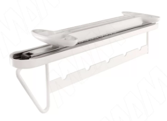 BELLE Выдвижная штанга 350 мм, белый, полн. выдв. SALE