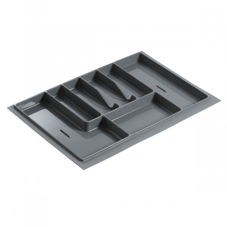Лоток для столовых приборов 900 мм серый