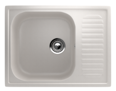 Мойка ULGRAN U-202-331 прямоугольная универсальная белый