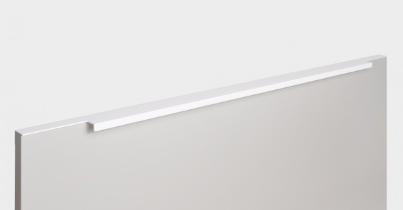 BRD RT109W.1 ручка торцевая 700 мм RAY белый (заказ)