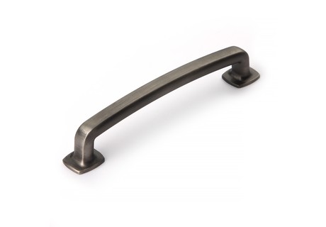 BRD RS424BAP.5 ручка-скоба 128мм MONO брашированное старинное олово