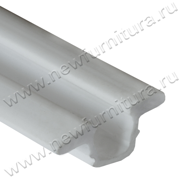 Профиль направляющий врезной белый 2,5м (акцес) SALE