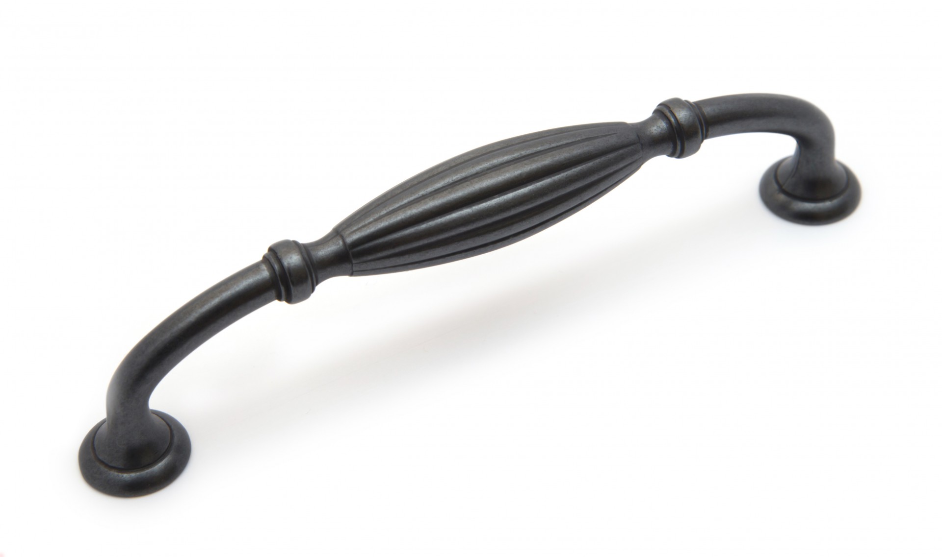 BRD RS464ABL.5 ручка-скоба 128мм DEMURE старинный черный (заказ)