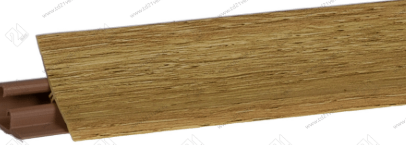 KORNER плинтус для столешниц 20*20*3000мм, LB-231-6130 "Дуб галифакс" (фур-ра 6055) (заказ)