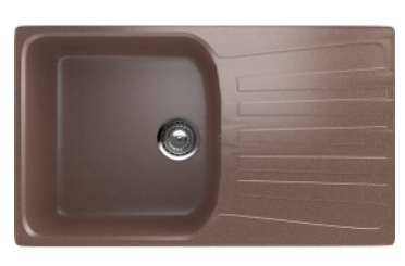 Мойка ULGRAN U-203-307 прямоугольная универсальная терракот