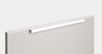 BRD RT109W.1 ручка торцевая 400 мм RAY белый (заказ)