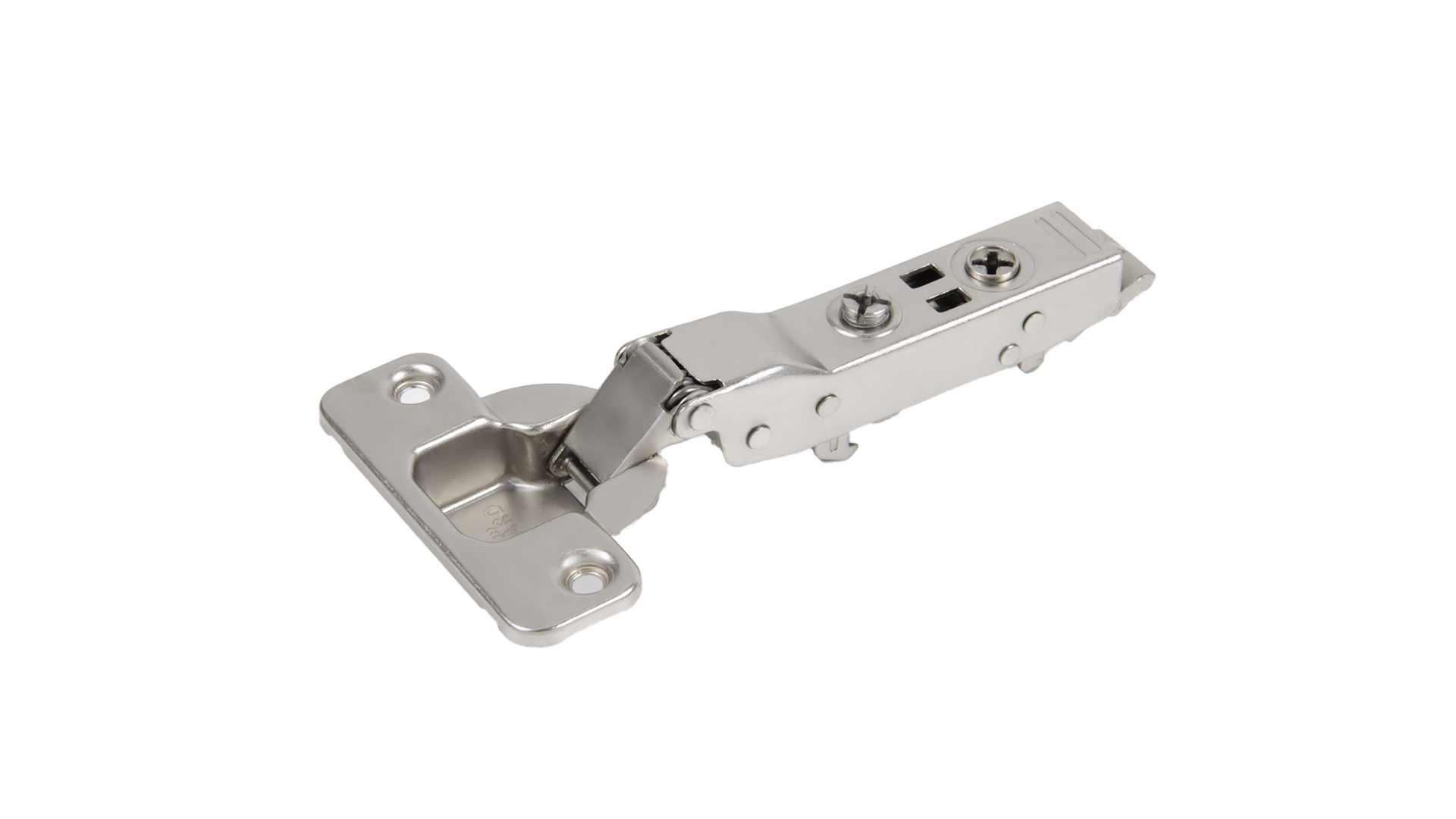 BRD H801B02 Петля полунакладная EVO 90 град с дов, шнековая регулировка (без планки)