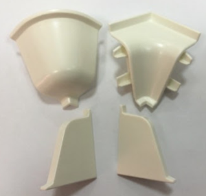 заглушки+ углы Rehau пластик белый 91115 (в стопе)