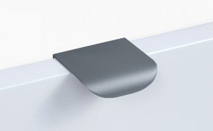 BRD RT110GR.1 ручка торцевая 16мм MONTE серый (заказ)