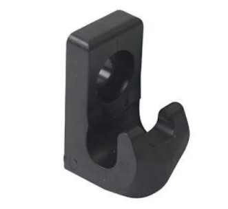 клипса для сетчатых полок черный