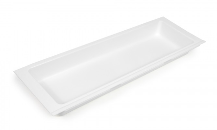 BRD Блок для столовых приборов дополнительный PC12/W/157x430 белый