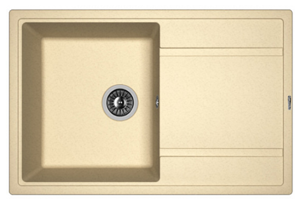 Мойка FLORENTINA Липси 780*510*217  шампань (стоп-лист)