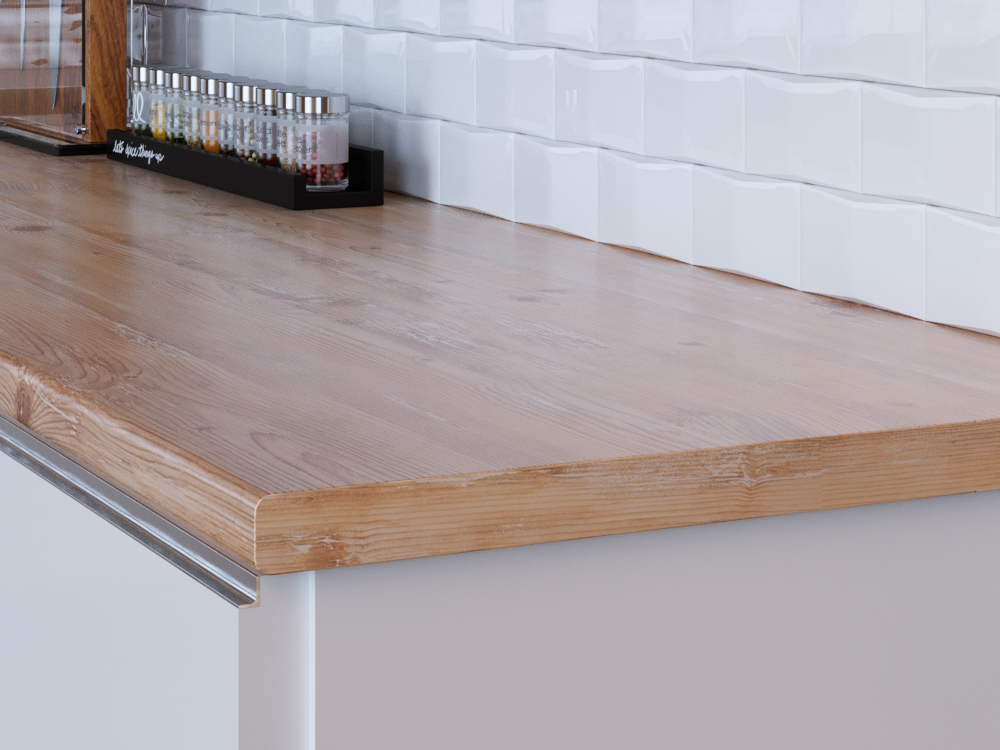 Столешница КЕДР МК 3000*600*38мм 3 группа - Дерево Родос 3198/Mw(заказ)