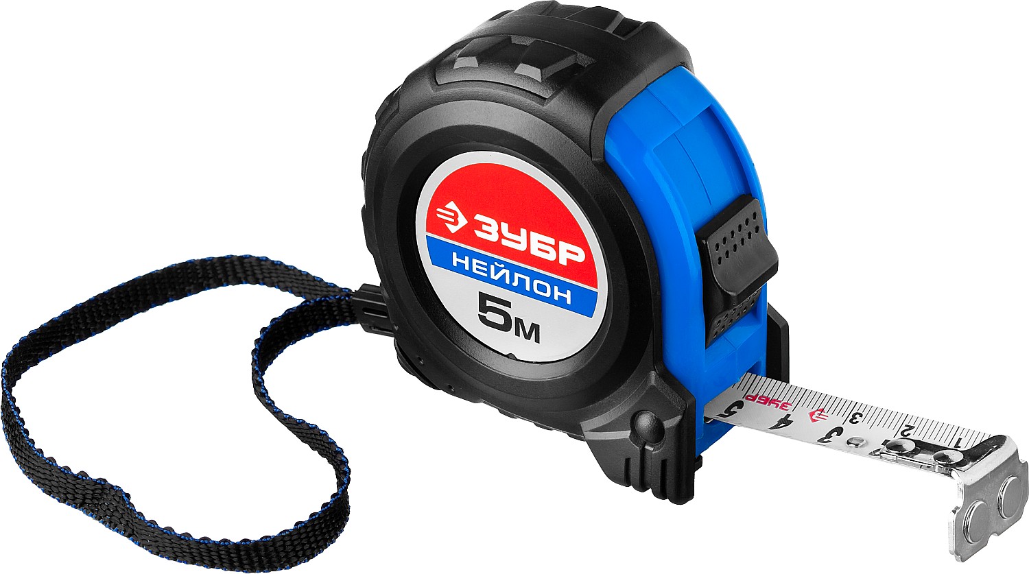 Рулетка ЗУБР прорезиненный корпус 5м*19мм