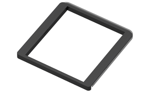 Аристо Рамка для корзин выдвижная, серия 460, L=607, Дерево тёмное/металлик GSA 0300 (заказ)