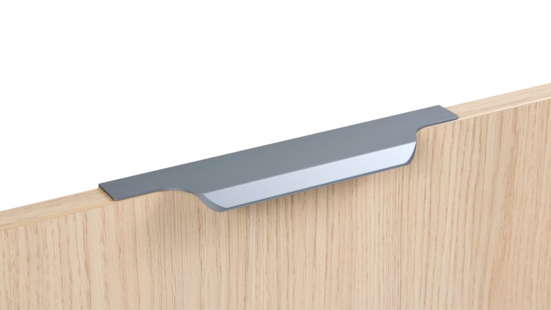 BRD RT111GR.1 ручка торцевая 200 мм TERA серый