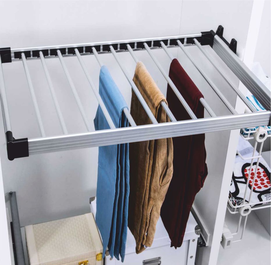 Razzio полка для брюк, алюм/хром, 600 мм, 564*460*87