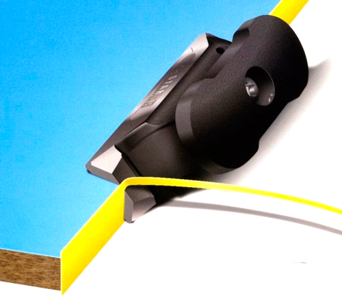 Подрез свесов ПВХ кромки керамический (до 1мм) фаска 0,6мм