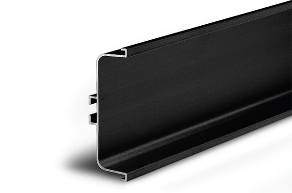 REHAU Ручка-профиль С 4100 Черный матовый Премиум Лайн ALU 00 1146L SALE