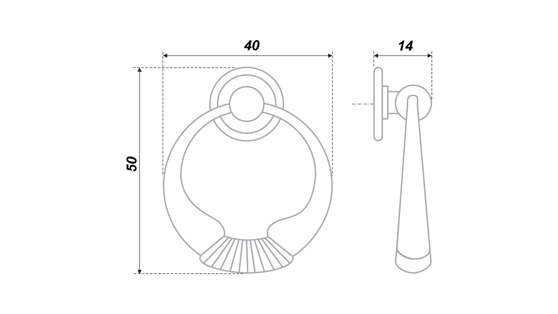 BRD RC032AB.4 ручка кнопка старинная латунь (стоп-лист)