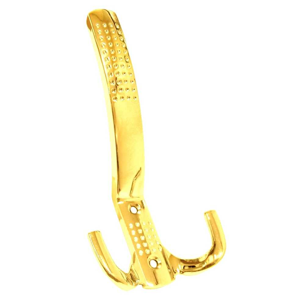 BRD K305GP.6 Крючок 3-х рожковый с перфорацией золото (снято)