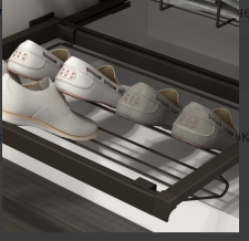 Razzio полка выдвижная  для обуви, мокко 600 мм, 564*485*175 (заказ)